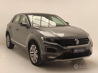 Usata VW T-Roc Advance 150 CV (110 kW) 2021 Grigio SUV
