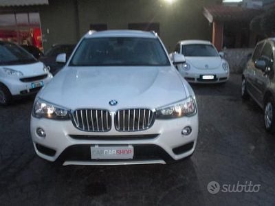 Usata BMW X3 xLine 150 CV (110 kW) 2016 Bianco SUV