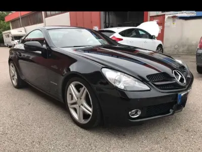 Usata Mercedes SLK200 184 CV (135 kW) 2010 Nero Cabrio
