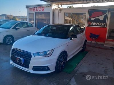 Usata Audi A1 S-Line 89 CV (65 kW) 2018 Bianco Berlina