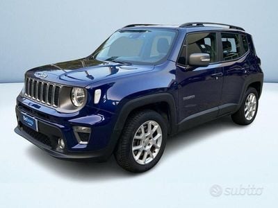 Usata Jeep Renegade Limited 190 CV (139 kW) 2021 Blu metallizzato SUV