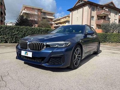 Usata BMW 518 M Sport 150 CV (110 kW) 2020 Blu/azzurro Station wagon