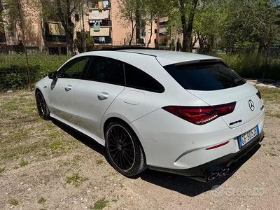 Usata Mercedes CLA200 150 CV (110 kW) 2021 Bianco Station wagon
