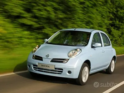 Usata Nissan Micra Acenta 80 CV (58 kW) 2007 Grigio Berlina