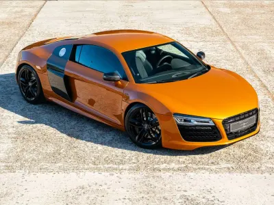 Usata Audi R8 Coupé 525 CV (386 kW) 2013 Arancione Coupé