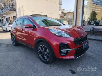 Usata Kia Sportage GT-Line 136 CV (100 kW) 2019 Rosso SUV