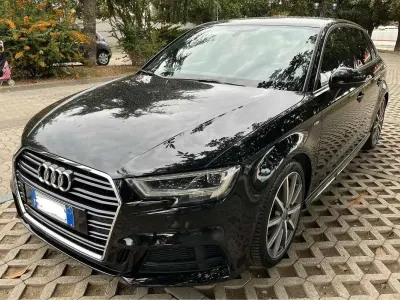 Usata Audi A3 S-Line 150 CV (110 kW) 2018 Nero Berlina