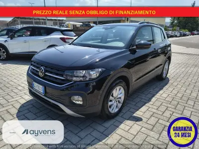 Usata VW T-Cross Style 110 CV (80 kW) 2022 Nero SUV