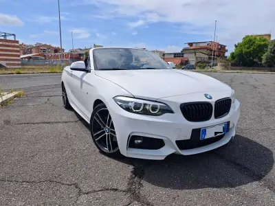 Usata BMW 220 M Sport 190 CV (139 kW) 2019 Bianco Cabrio