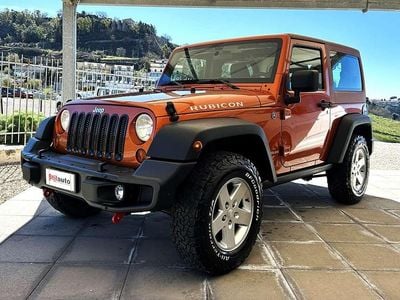 Usata Jeep Wrangler Rubicon 200 CV (147 kW) 2011 Arancione SUV