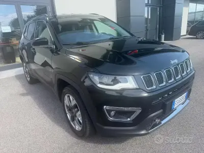 Usata Jeep Compass Limited 140 CV (102 kW) 2018 Nero SUV