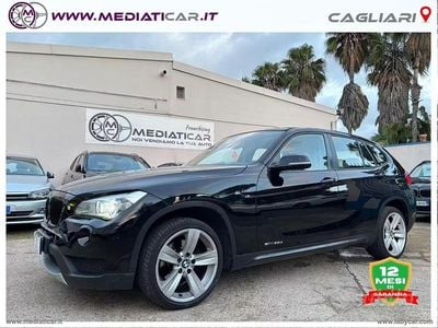 Begagnad BMW X1 xLine 115 HK (84 kW) 2013 Svart SUV