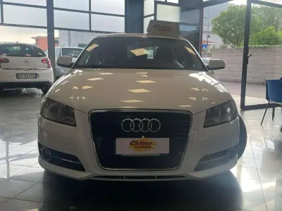 Usata Audi A3 Ambition 90 CV (66 kW) 2012 Bianco Utilitaria