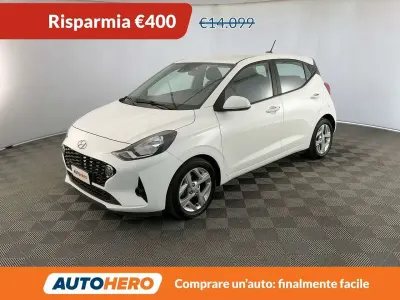 Usata Hyundai i10 67 CV (49 kW) 2022 Bianco Utilitaria