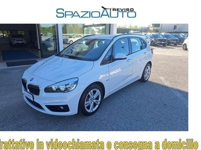 Usata BMW 216 Active Tourer Sport Line 116 CV (85 kW) 2016 Bianco Monovolume