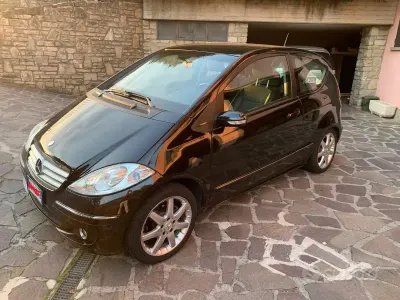 Usata Mercedes A150 Avantgarde 95 CV (69 kW) 2005 Nero Coupé