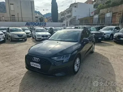 Usata Audi A3 Advanced 150 CV (110 kW) 2022 Grigio Berlina