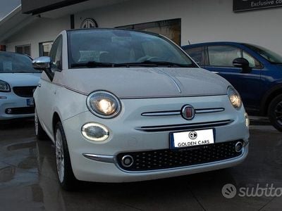 Usata Fiat 500C 69 CV (50 kW) 2018 Bianco Cabrio