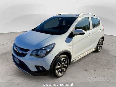 Usata Opel Karl Rocks 73 CV (53 kW) 2019 Bianco Utilitaria