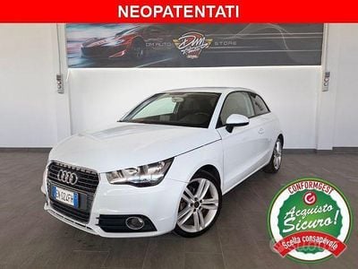 Usata Audi A1 Attraction 86 CV (63 kW) 2012 Bianco Utilitaria