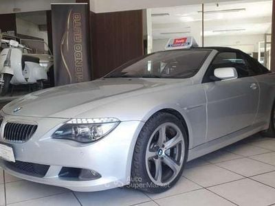 Usata BMW 650 Cabriolet M Sport 367 CV (269 kW) 2008 Argento Cabrio