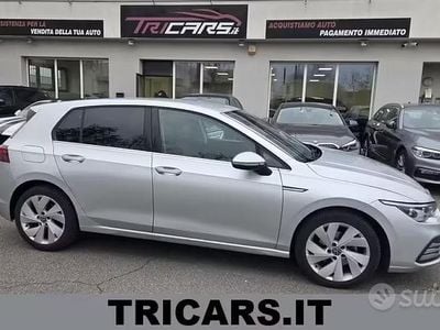 Usata VW Golf VIII Style 130 CV (95 kW) 2021 Grigio Berlina