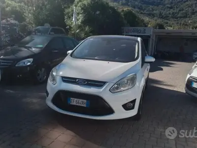 Usata Ford C-MAX Titanium 116 CV (85 kW) 2011 Bianco Monovolume