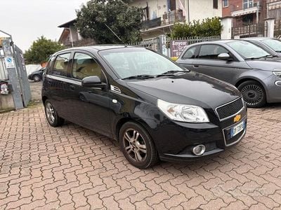 Usata Chevrolet Aveo 81 CV (59 kW) 2010 Nero Berlina