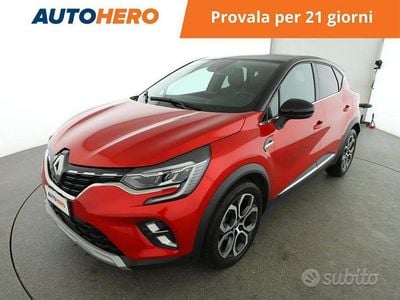 Usata Renault Captur Intens 130 CV (95 kW) 2020 Rosso SUV