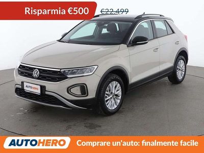 Usata VW T-Roc Life 116 CV (85 kW) 2022 Beige SUV