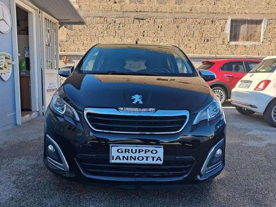 Usata Peugeot 108 Style 72 CV (52 kW) 2020 Nero Utilitaria