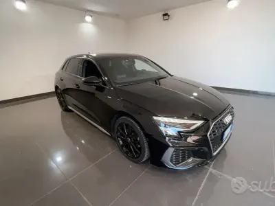Usata Audi A3 150 CV (110 kW) 2023 Nero Berlina