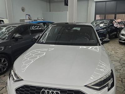 Usata Audi A3 Advanced 150 CV (110 kW) 2020 Bianco Berlina