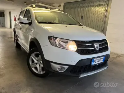 Brugt Dacia Sandero Stepway 90 HK (66 kW) 2016 Hvid Sedan