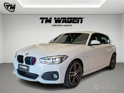 Usata BMW 118 M Sport 150 CV (110 kW) 2019 Bianco Berlina