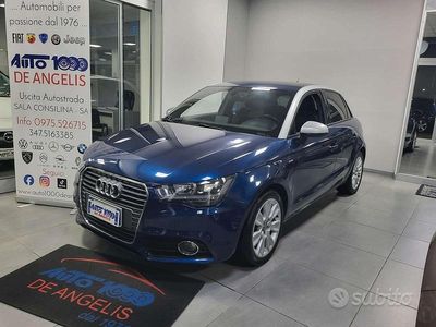 Usata Audi A1 S-Line 105 CV (77 kW) 2013 Blu Berlina