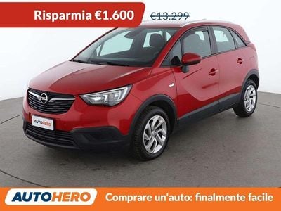 Usata Opel Crossland X 110 CV (80 kW) 2020 Rosso SUV
