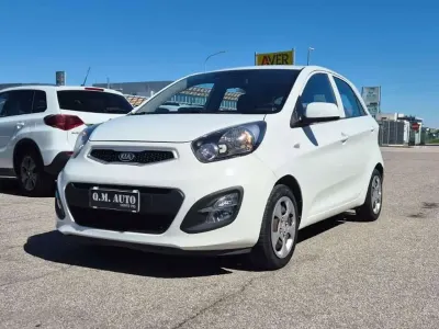 Usata Kia Picanto City 69 CV (50 kW) 2013 Bianco Utilitaria