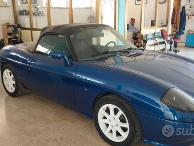 Occasion Fiat Barchetta 131 ch (96 kW) 1999 Bleue Cabriolet