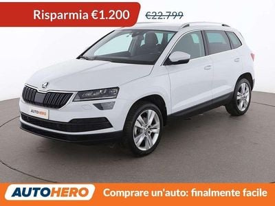 Usata Skoda Karoq Style 150 CV (110 kW) 2019 Bianco SUV