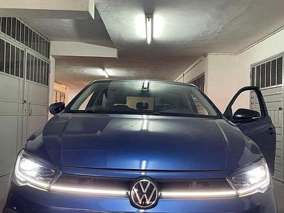 Usata VW Polo 90 CV (66 kW) 2022 Blu Utilitaria