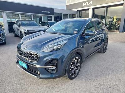 Usata Kia Sportage GT-Line 136 CV (100 kW) 2019 Blu SUV