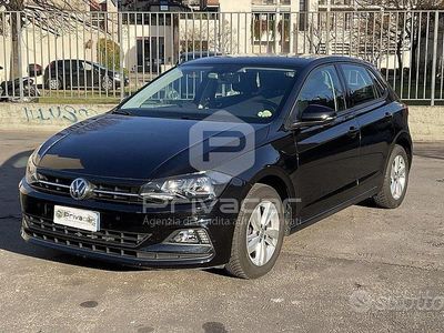Usata VW Polo Comfortline 95 CV (69 kW) 2018 Nero Utilitaria