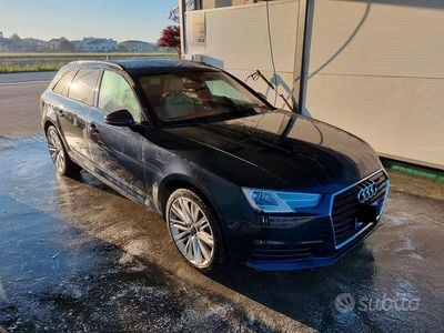 Usata Audi A4 S-Line 170 CV (125 kW) 2017 Blu Station wagon