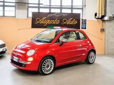 Usata Fiat 500 Lounge 69 CV (50 kW) 2012 Rosso Utilitaria