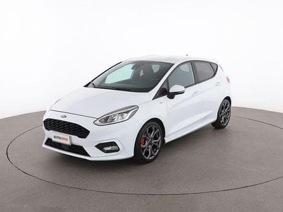 Bianco Usata 2018 Ford Fiesta ST-Line Utilitaria | 11.099 € (Buon prezzo)