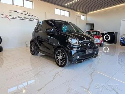 Begagnad Smart ForTwo Cabrio Brabus 109 HK (80 kW) 2016 Svart Cab