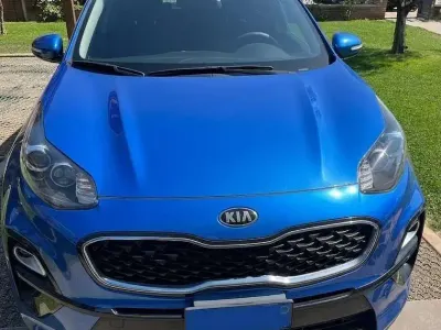 Usata Kia Sportage 132 CV (97 kW) 2019 Blu/azzurro SUV