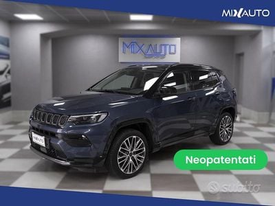 Usata Jeep Compass Summit 131 CV (96 kW) 2024 Blu SUV