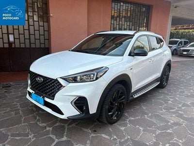 Usata Hyundai Tucson N Line 135 CV (99 kW) 2020 Bianco SUV